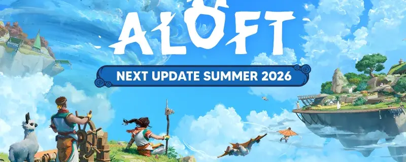 Aloft uppdateringsroadmap: Sista Early Access-patchen sommaren 2026