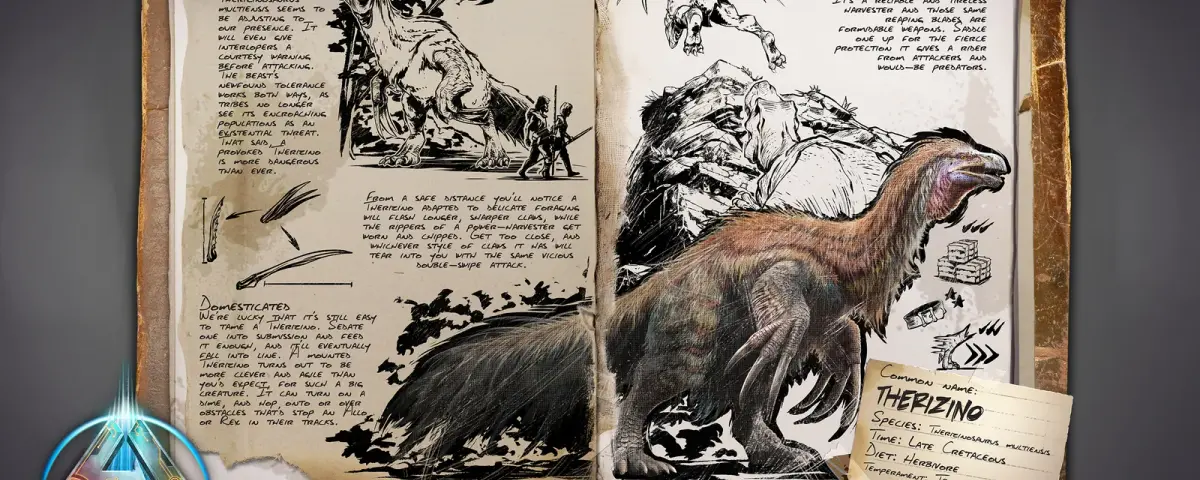 ARK Ascended Therizinosaurus TLC + Community Crunch 517 (31 juli 2026)