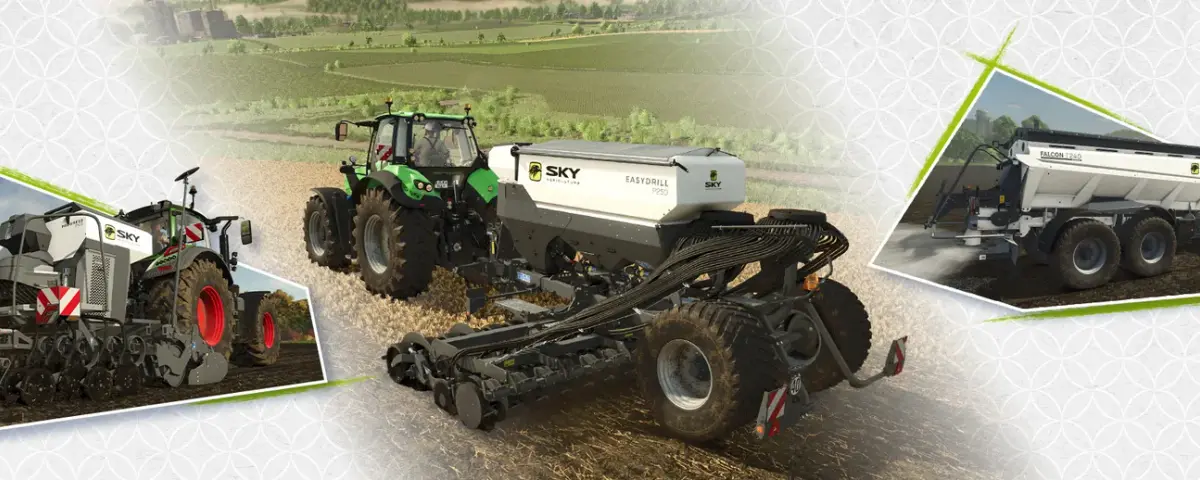 Farming Simulator 25 SKY Agriculture Pack: 12 Maskiner (30 juni 2026)