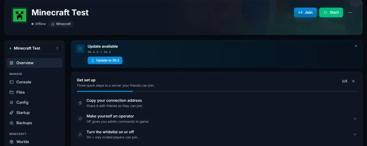 Så flyttar du din Aternos-server till en annan host