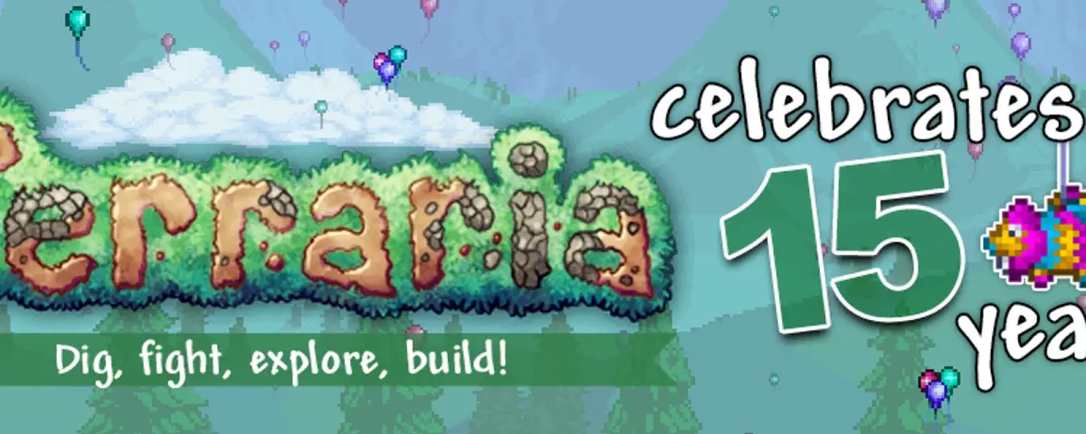 Terraria 15-årsjubileum: 70 miljoner sålda, Crossplay på väg (16 maj 2026)