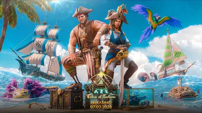 ARK Genesis Ascended Del 1 + Tides of Fortune skjuts upp till 2 juli 2026