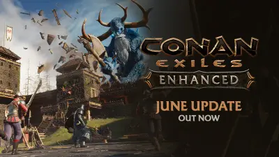 Conan Exiles Enhanced juni-uppdatering 1.2.0: Chest Quick-Stack och serverfixar (9 juni 2026)