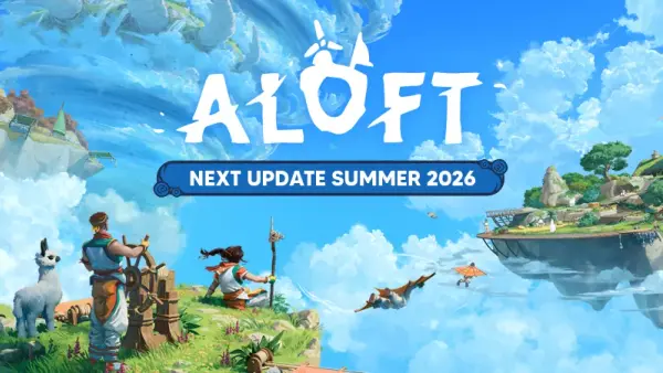 Aloft uppdateringsroadmap: Sista Early Access-patchen sommaren 2026