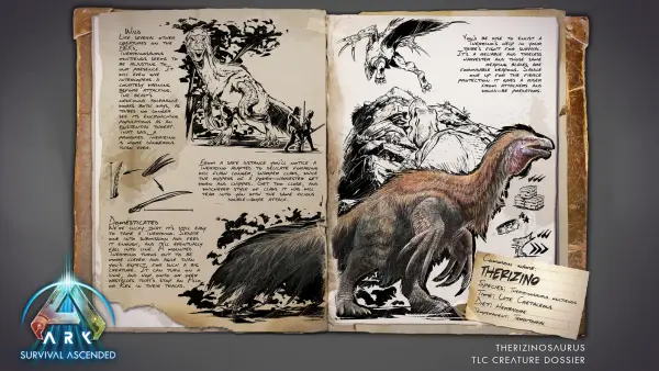 ARK Ascended Therizinosaurus TLC + Community Crunch 517 (31 juli 2026)