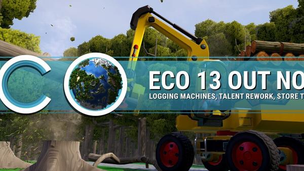 Eco Update 13: Loggningsmaskiner och progressions-rework (8 april 2026)