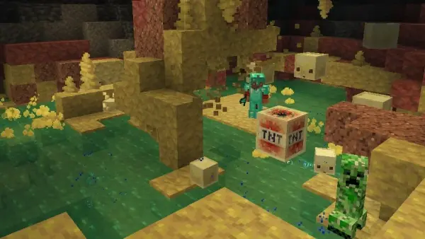 Minecraft 26.2 Snapshot 5: Gejsrar, explosiva Sulfur Cubes & Server-Protokoll 3.0 (april 2026)