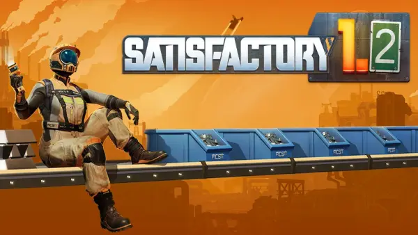 Satisfactory 1.2 patchnoter: stabil release och väder (2 juni 2026)