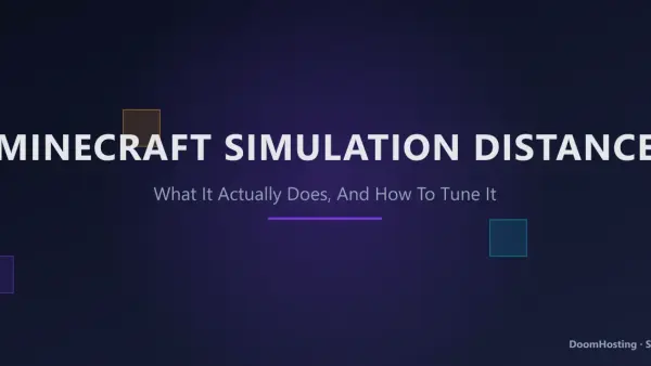 Minecraft Simulation Distance: Vad den gör och hur du justerar den